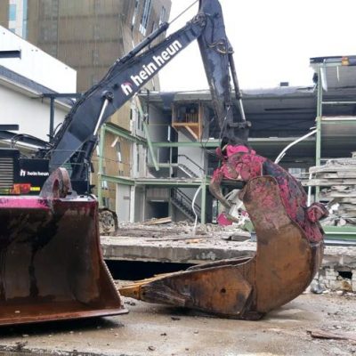 Hein Heun Sloopwerken B.V. - Demontage Hanzehogeschool Groningen