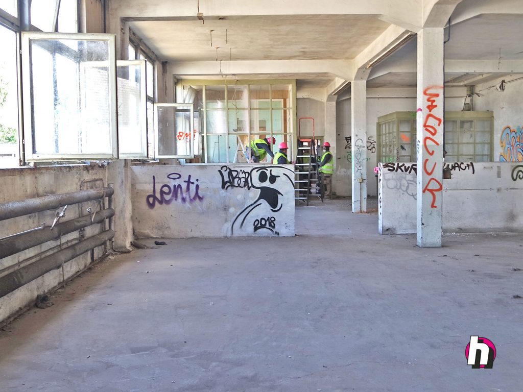 Hein Heun heeft bedrijfspanden gedemonteerd in Solingen (DE)