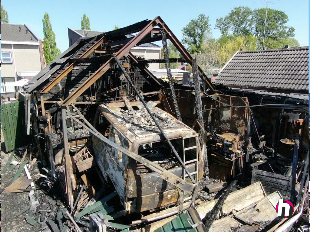 Hein Heun - Schuurbrand Vroomshoop