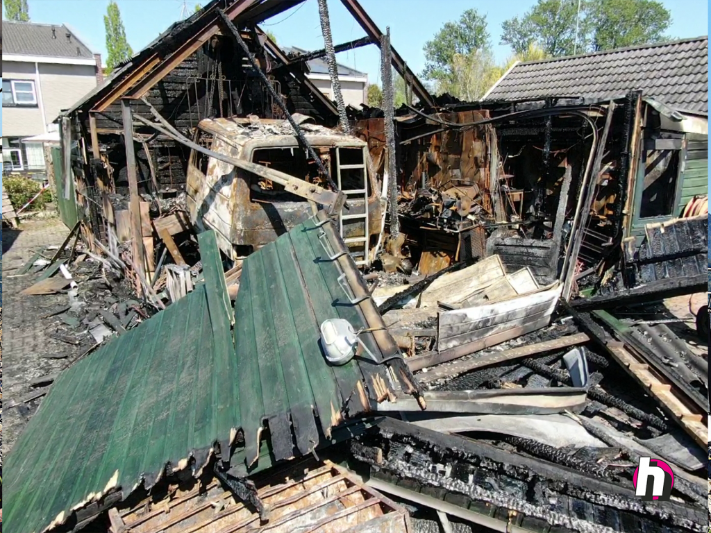 Hein Heun - Schuurbrand Vroomshoop