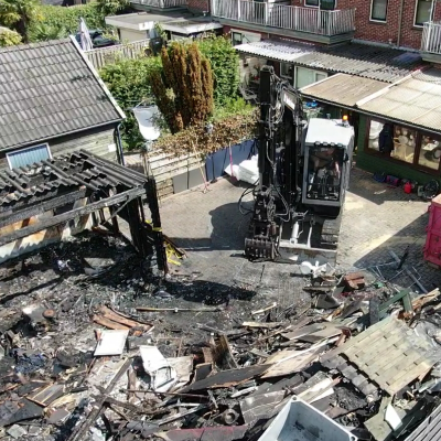 Hein Heun - Schuurbrand Vroomshoop