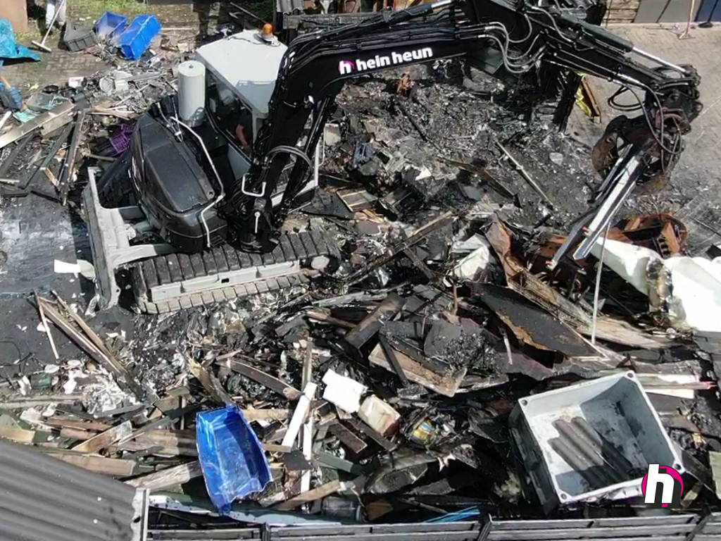 Hein Heun - Schuurbrand Vroomshoop