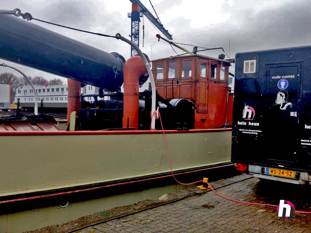 Hein Heun - Asbestsanering historisch schip Amsterdam