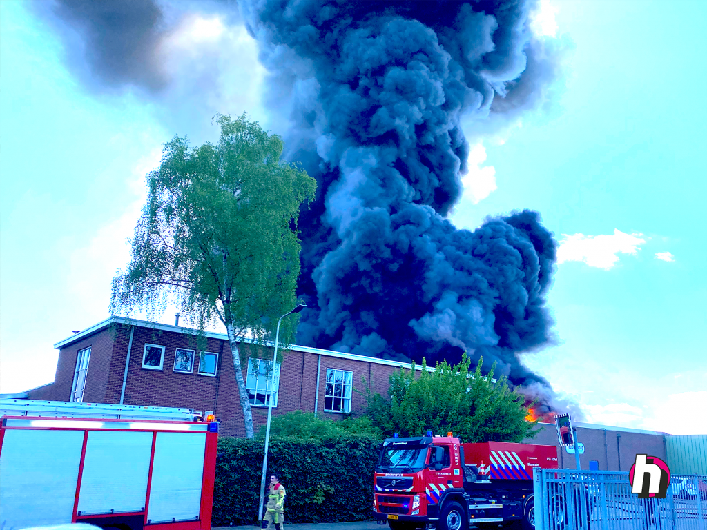 Hein Heun - ondersteuning brandweer havenstraat Vroomshoop