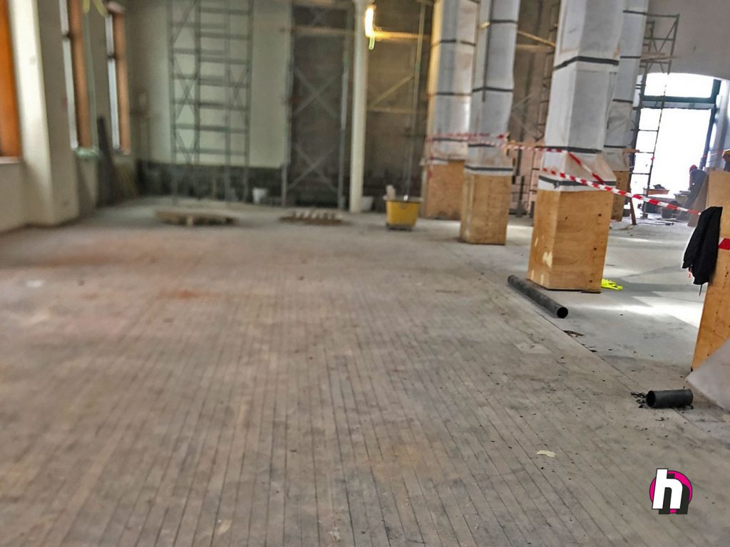 Hein Heun - Afbraakwerken postkantoor Antwerpen