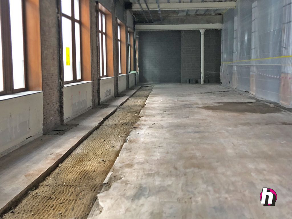 Hein Heun - Afbraakwerken postkantoor Antwerpen