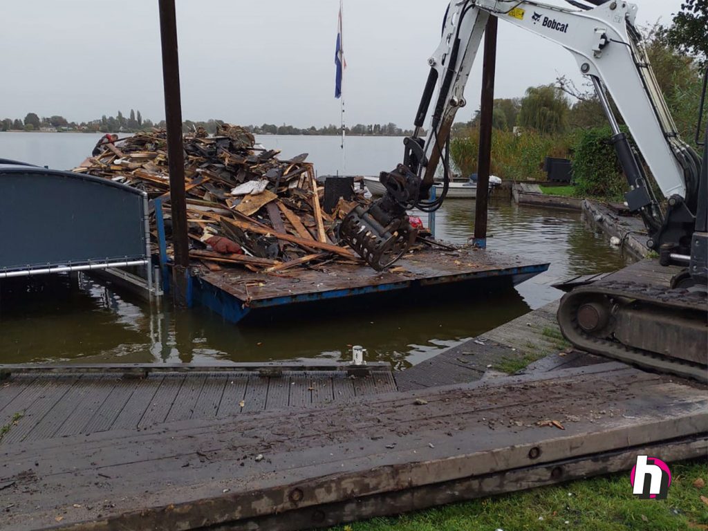 Hein Heun - Brandschade Reeuwijkse plassen