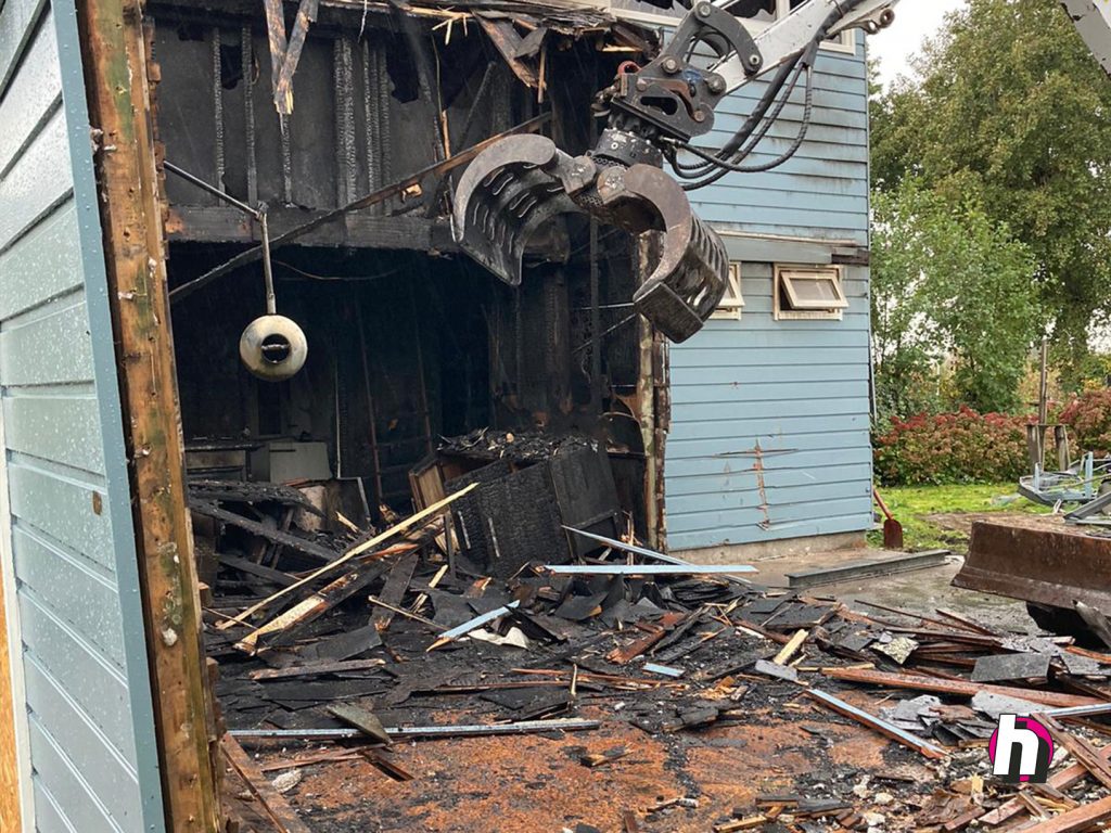 Hein Heun - Brandschade Reeuwijkse plassen