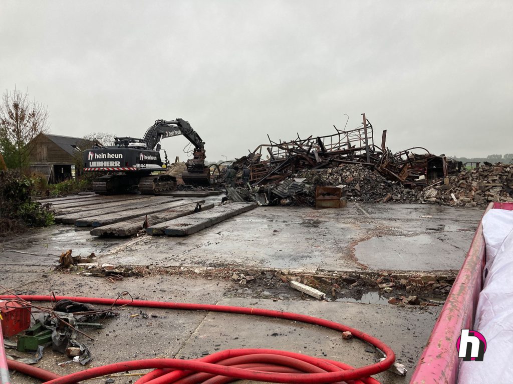 Hein Heun - Brandschade en Asbestsanering bloembollenbedrijf Hem