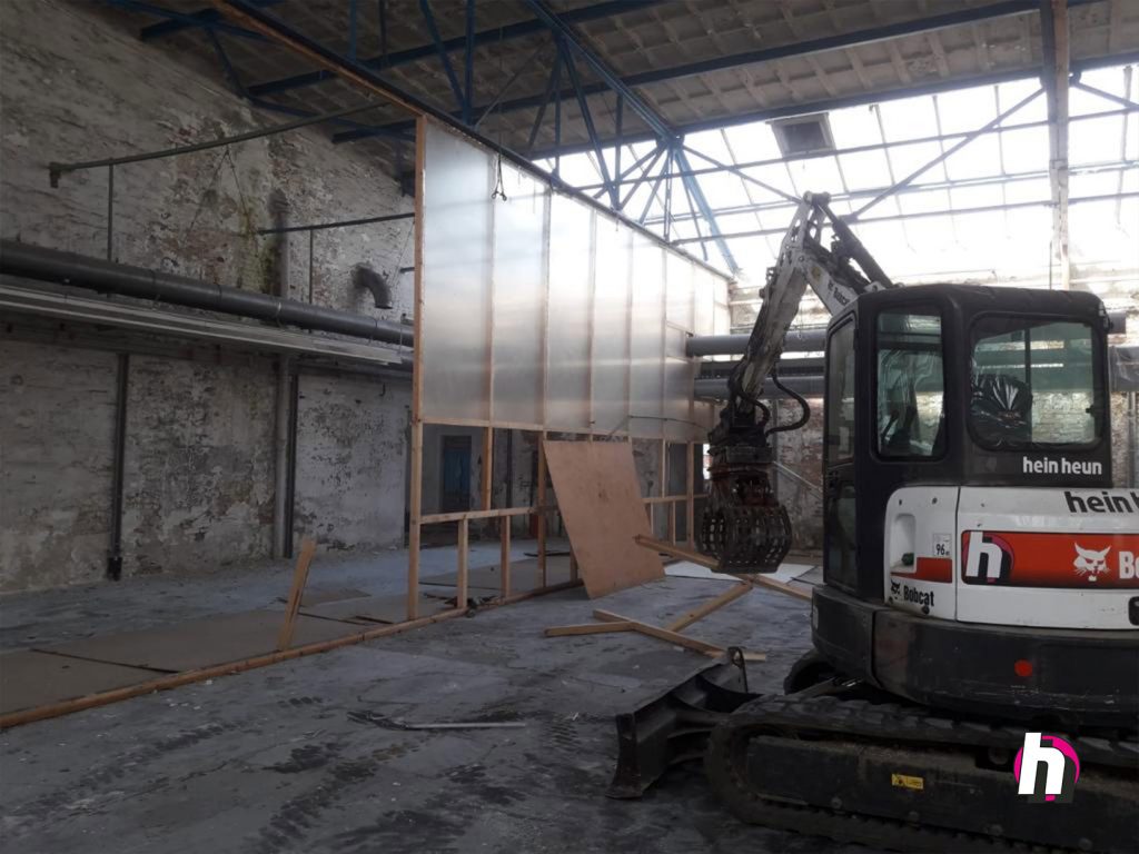 Hein Heun - Demolition spinning factory Mainleus (DE)