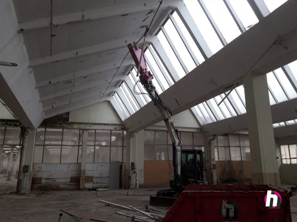Hein Heun - Demolition spinning factory Mainleus (DE)