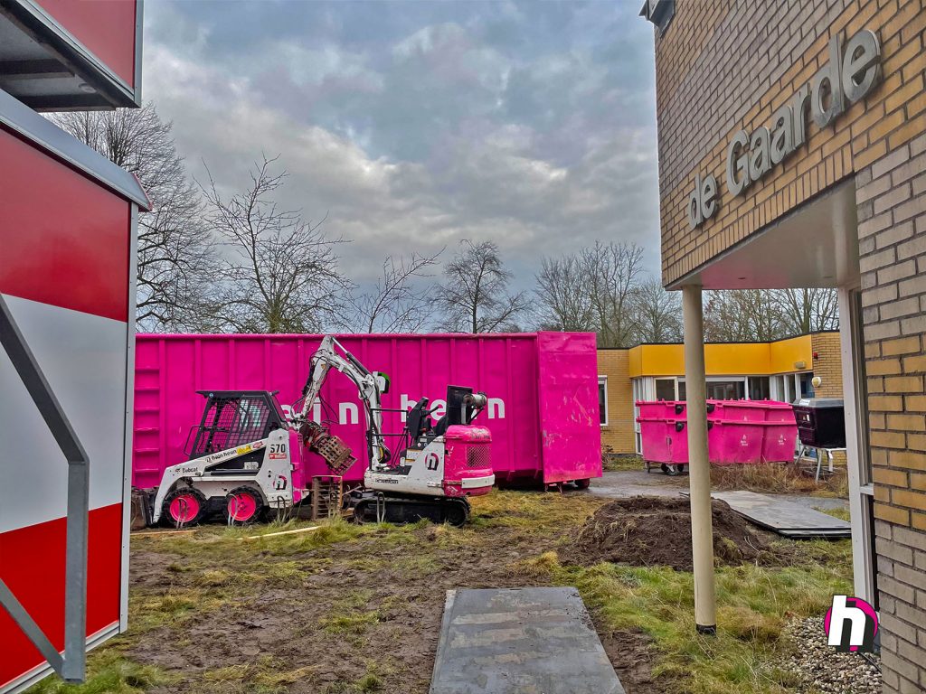 Hein Heun - Sloopactiviteiten ten behoeve van een verbouwing in Apeldoorn (NL)