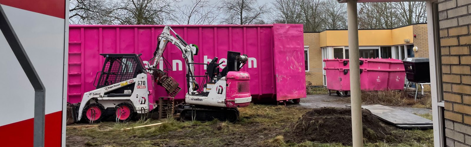 Hein Heun - Sloopactiviteiten ten behoeve van een verbouwing in Apeldoorn (NL)